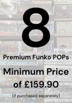 Premium Funko Pop Mystery Box 8 Premium POPs inc Oversize