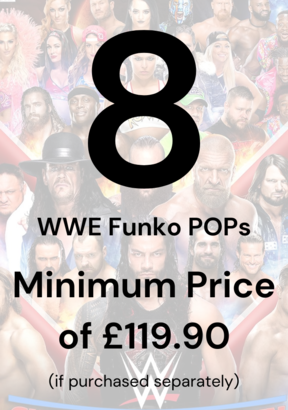 Funko POP Mystery Box (WWE) - 8 POP