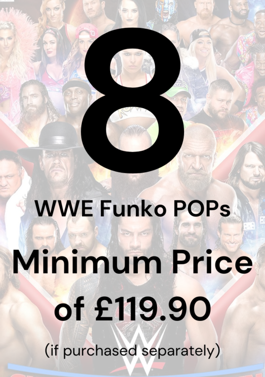 Funko POP Mystery Box (WWE) - 8 POP