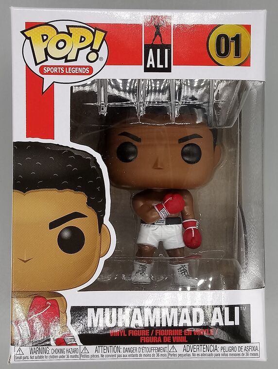 #01 Muhammad Ali - Boxing - Sports Legends - BOX DAMAGE