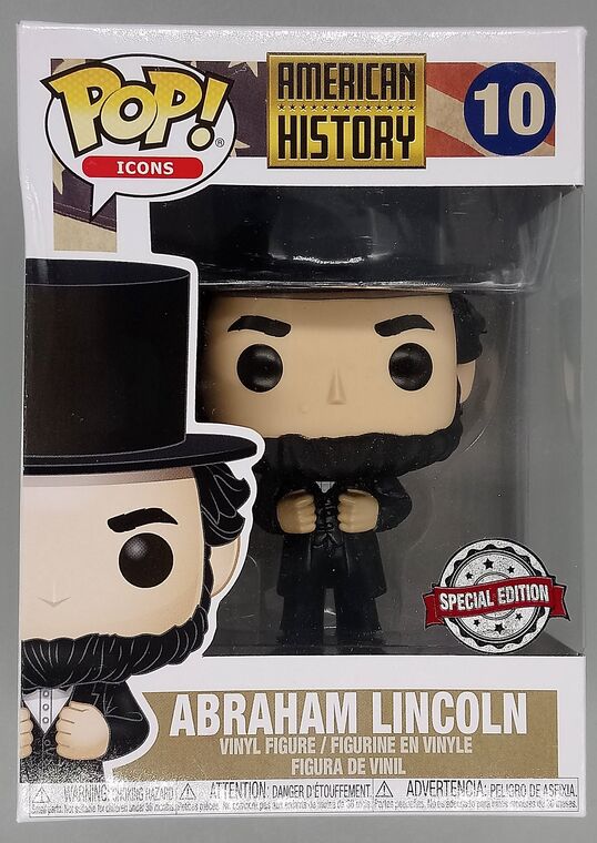#10 Abraham Lincoln - American History - BOX DAMAGE
