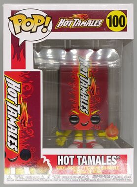 #100 Hot Tamales - Foodies - BOX DAMAGE