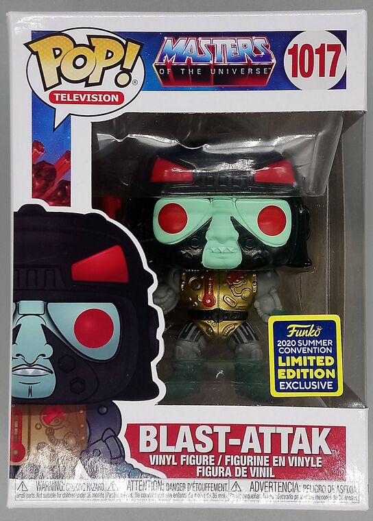 #1017 BlastAttak  Masters of The Universe  2020 Con E DAMAGE