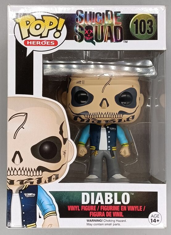 #103 Diablo - DC - Suicide Squad - BOX DAMAGE