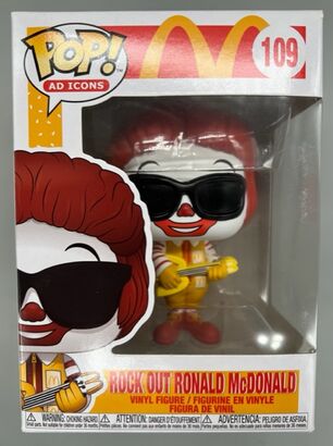 #109 Rock Out Ronald McDonald - McDonald's