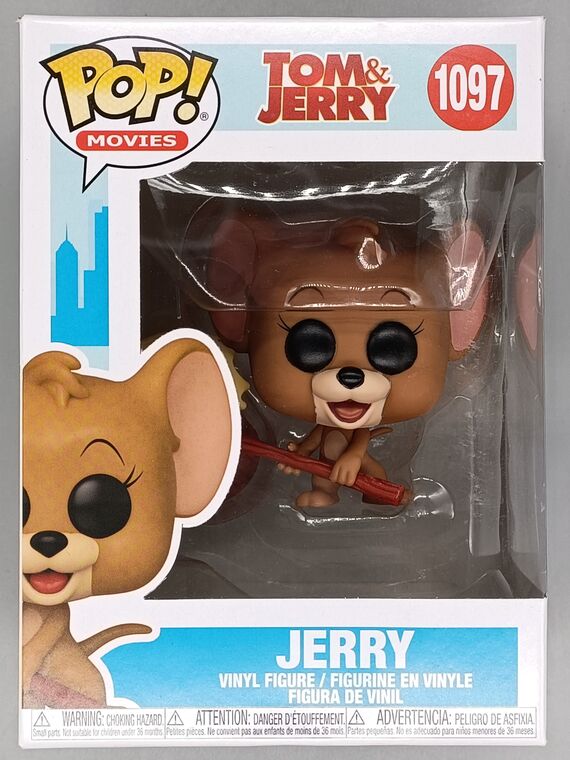 #1097 Jerry (w/ Mallet) - Tom & Jerry - BOX DAMAGE
