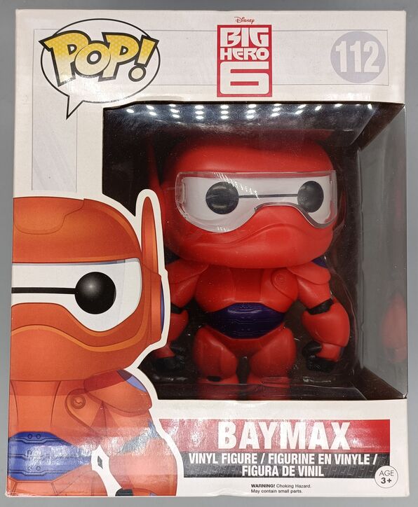 #112 Baymax (Armored) - 6 Inch - Disney Big Hero 6 - DAMAGE