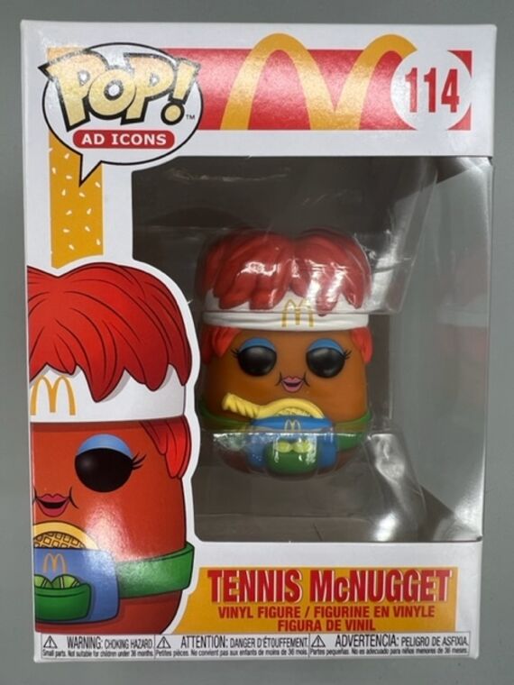 #114 Tennis McNugget - Ad Icons - McDonalds