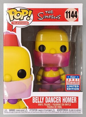 #1144 Belly Dancer Homer - The Simpsons - 2021 Con