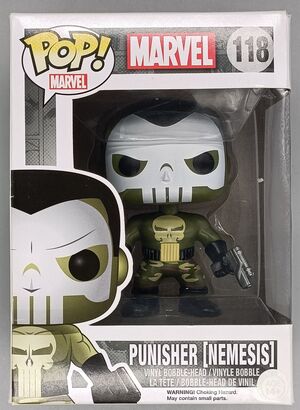 #118 Punisher (Nemesis) - Marvel - BOX DAMAGE