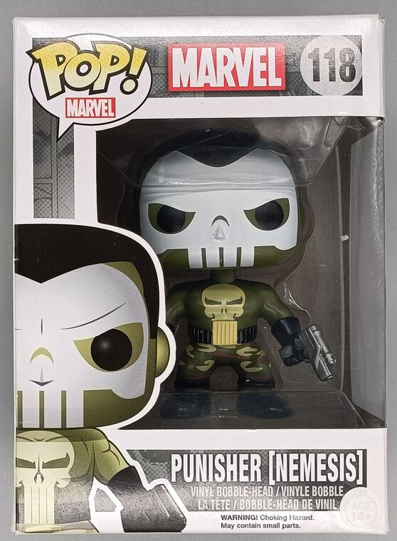 #118 Punisher (Nemesis) - Marvel - BOX DAMAGE