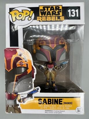 #131 Sabine (Masked) - Star Wars Rebels - BOX DAMAGE