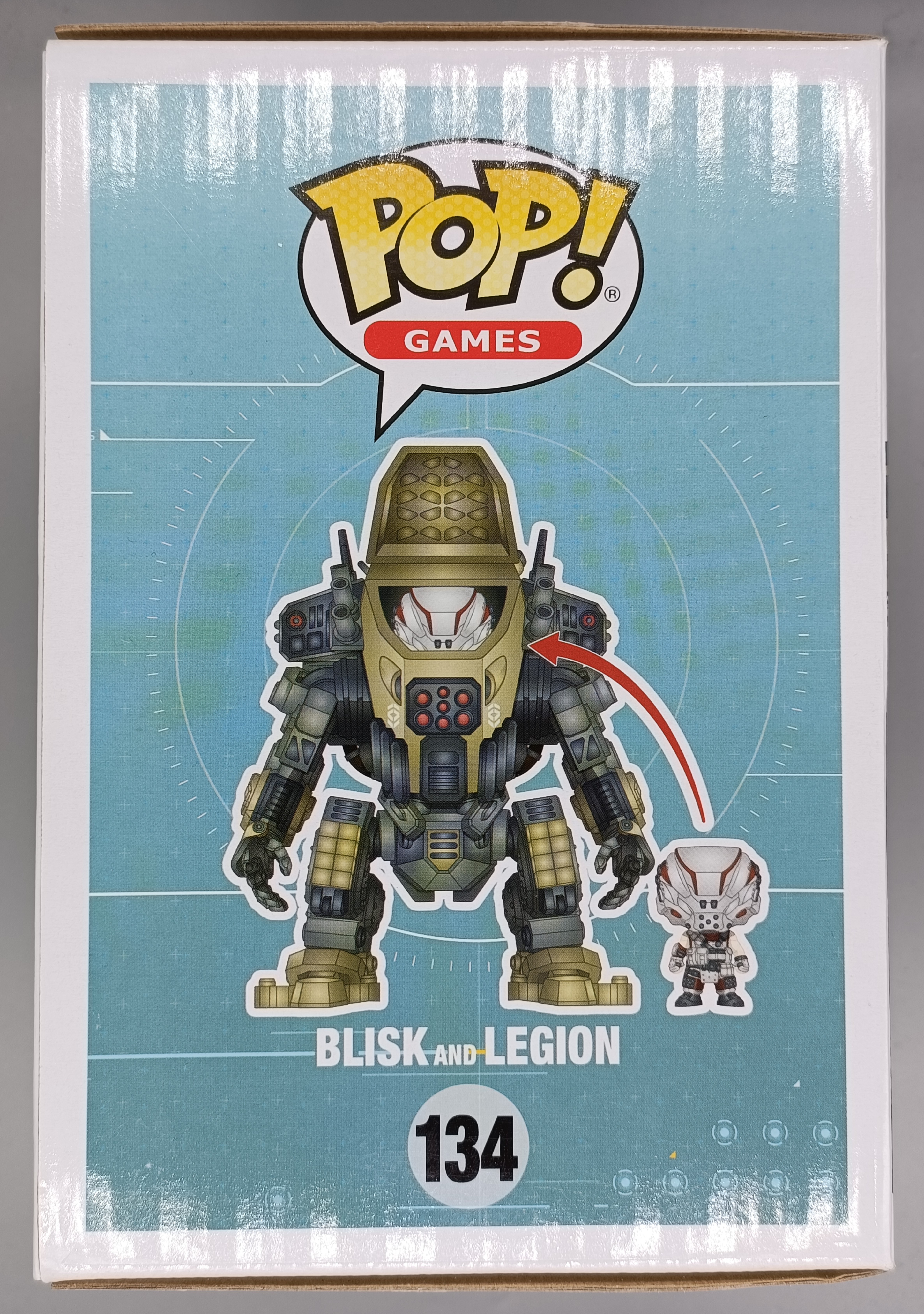 134 Blisk and Legion - 6 Inch - Titanfall 2 – Funko Pops