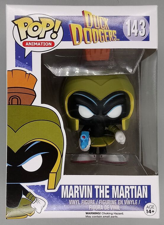 #143 Marvin the Martian - Duck Dodgers - BOX DAMAGE