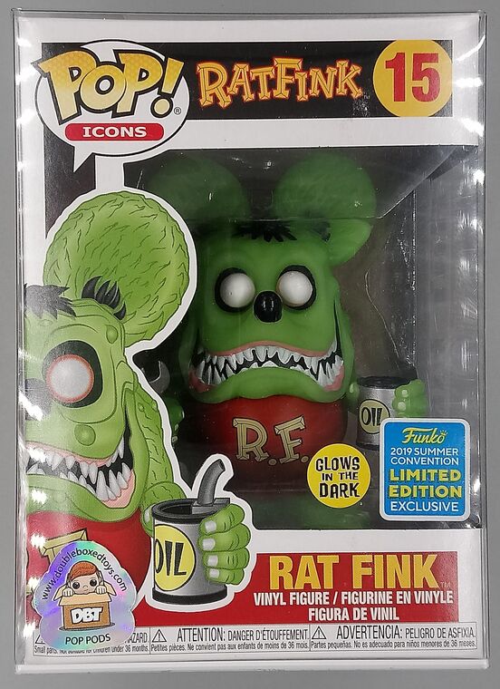 #15 Rat Fink - Glow - 2019 Con
