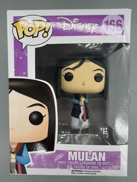 #166 Mulan - Disney Mulan - BOX DAMAGE