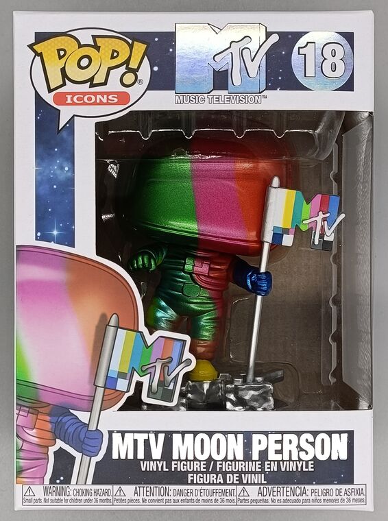 #18 MTV Moon Person (Rainbow)