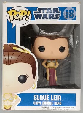 #18 Slave Leia - Star Wars (Blue Box) - BOX DAMAGE
