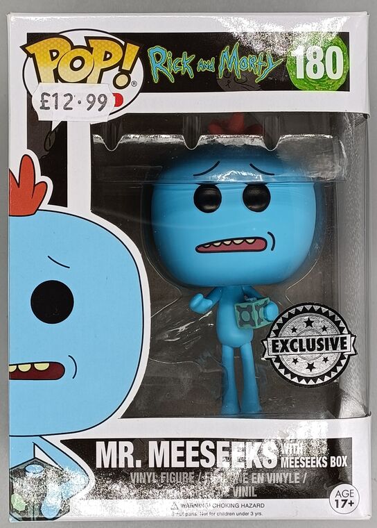 #180 Mr. Meeseeks (w/ Meeseeks Box) Rick and Morty DAMAGED