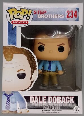#234 Dale Doback - Step Brothers - BOX DAMAGE