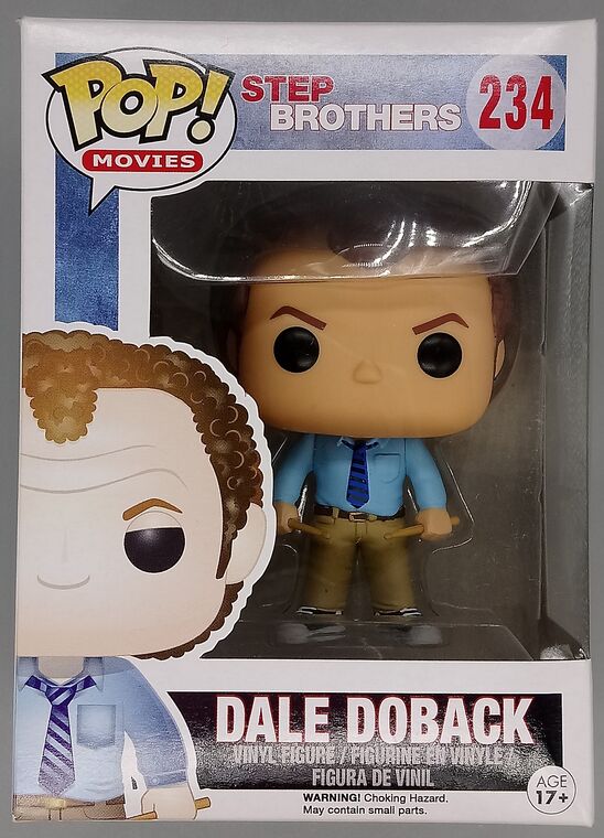 #234 Dale Doback - Step Brothers - BOX DAMAGE