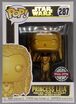 287-Princess Leia (Gold)-Damaged