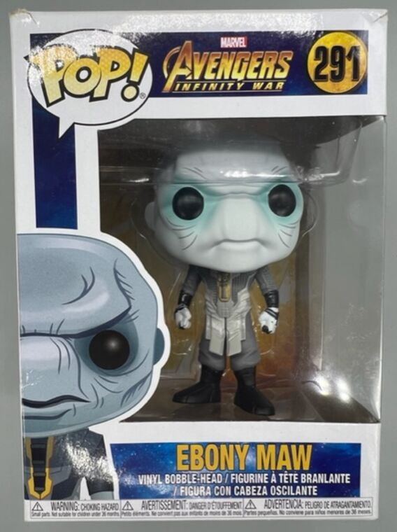 #291 Ebony Maw - Marvel Avengers Infinity War - BOX DAMAGE