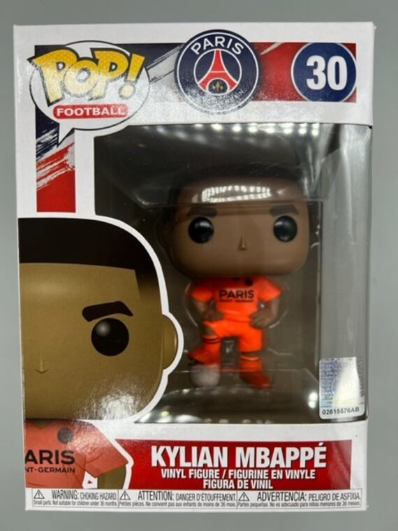 #30 Kylian Mbappe (Orange) - PSG - Football