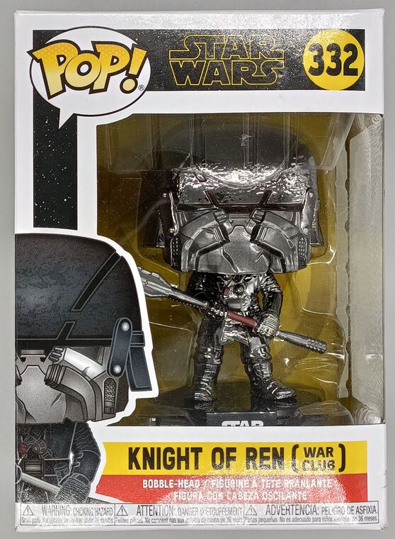 #332 Knight of Ren (War Club Hematite) Chrome Star Wa DAMAGE
