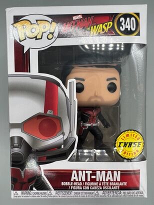 #340 AntMan (Unmasked) Chase Marvel AntMan & the Wasp DAMAGE