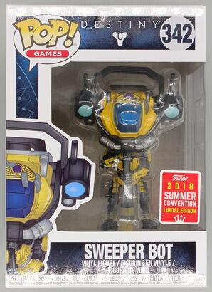 #342 Sweeper Bot - Destiny - 2018 Con - BOX DAMAGE