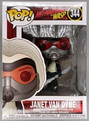 #344 Janet van Dyne - Marvel Ant-Man & The Wasp BOX DAMAGE