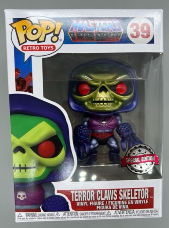 #39 Terror Claws Skeletor - Metallic - Masters of the Univer