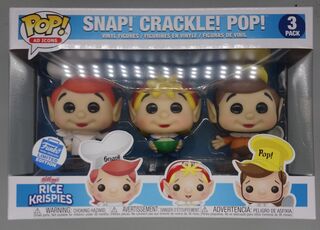 [3 Pack] Snap! Crackle! Pop! - Kellog's Rice Krispies