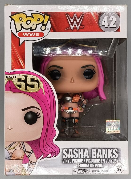 #42 Sasha Banks - WWE - BOX DAMAGE