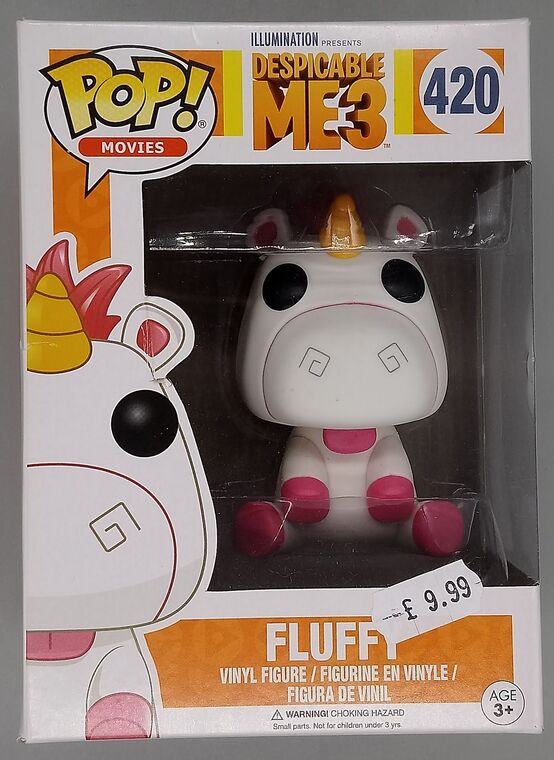 #420 Fluffy - Despicable Me 3 - BOX DAMAGE