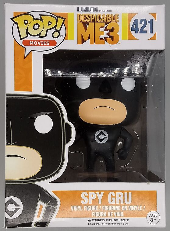#421 Spy Gru - Despicable Me 3 - BOX DAMAGE