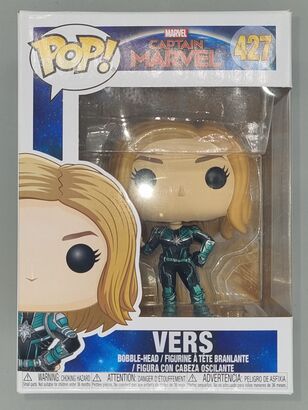 #427 Vers - Marvel - Captain Marvel - BOX DAMAGE