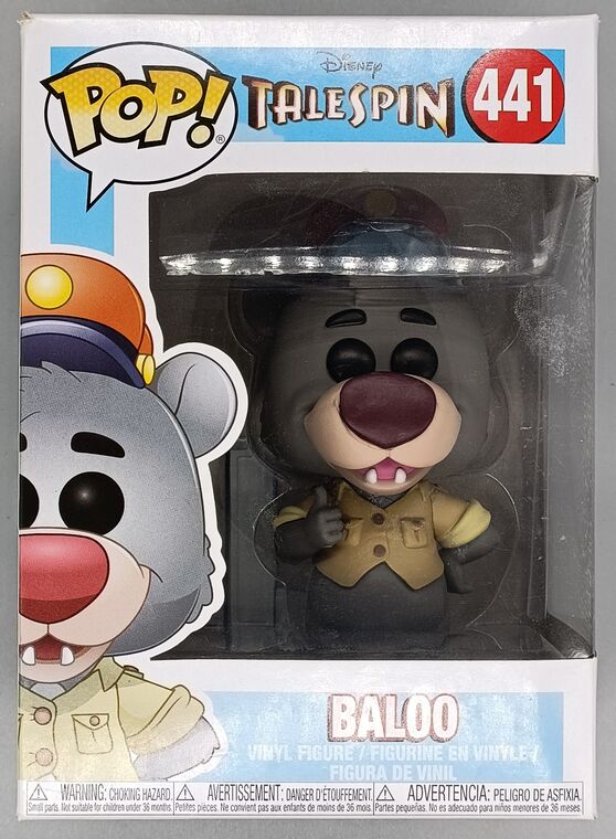 #441 Baloo - Disney TaleSpin - BOX DAMAGE