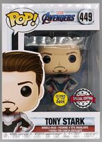#449 Tony Stark (Team Suit)  Glow  Marvel Avengers En DAMAGE
