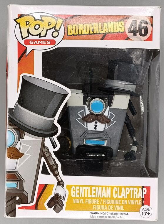 #46 Gentleman Claptrap - Borderlands - BOX DAMAGE
