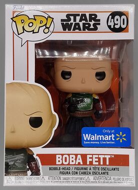 #490 Boba Fett (w/o Helmet) - Star Wars The Mandalorian