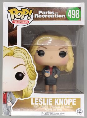 #498 Leslie Knope - Parks & Recreation - BOX DAMAGE