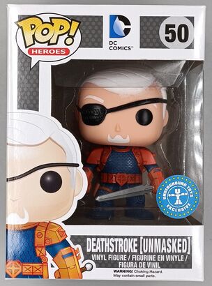 #50 Deathstroke (Unmasked) - DC Comics Heroes