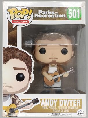 #501 Andy Dwyer - Parks And Recreation - BOX DAMAGE
