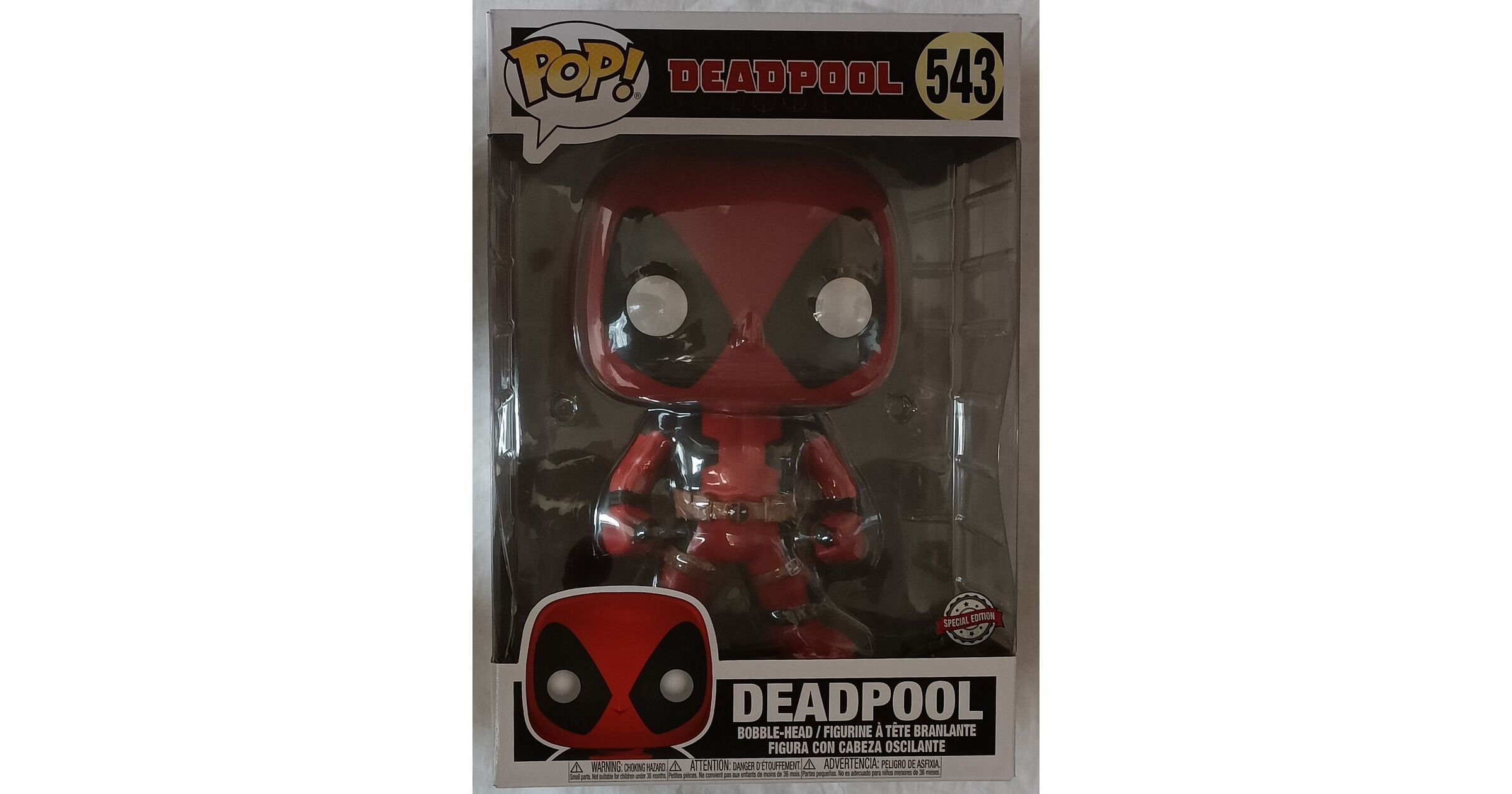 DEADPOOL #543 Marvel Special Edition 10 Funko Pop! Bobble Head