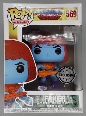 #569 Faker - Masters Of The Universe - BOX DAMAGE