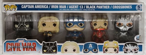 [5 Pack] Marvel Captain America Civil War Iron Man Ag DAMAGE