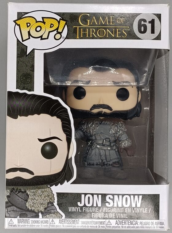 #61 Jon Snow (Beyond the Wall) - Game of Thrones BOX DAMAGE
