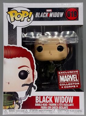 #619 Black Widow (w/ Grappling Hook) Marvel Black Widow
